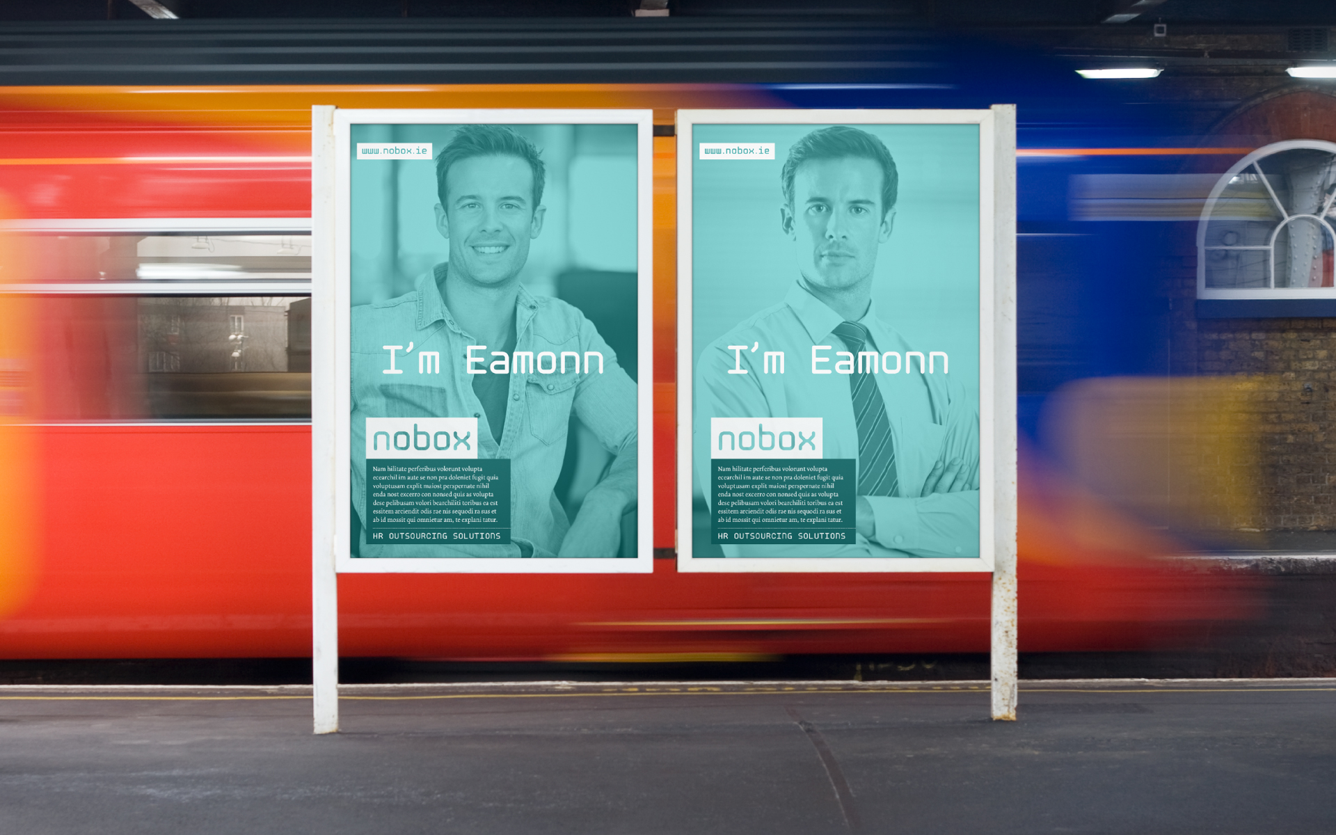 Nobox HR Outsourcing Solutions outdoor advertising