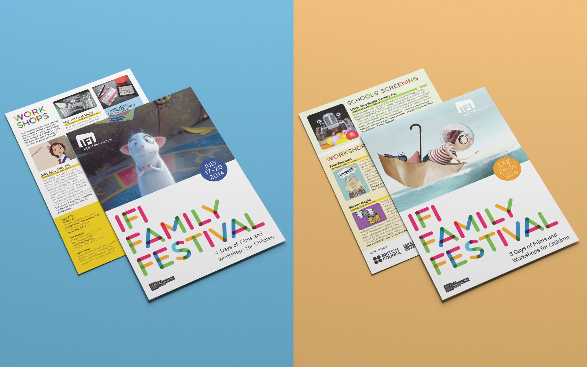 Irish Film Institute Family Festival programme