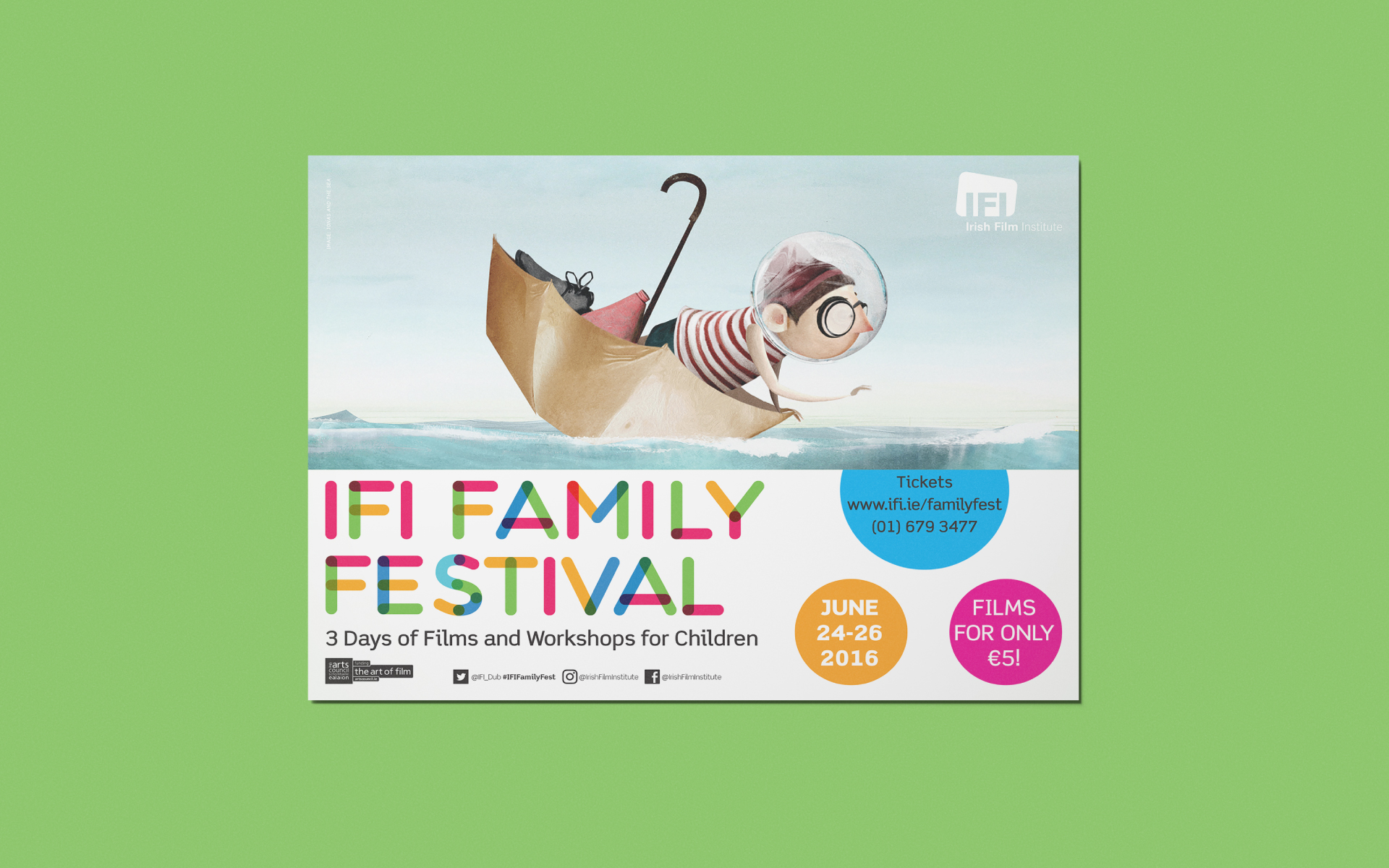 Irish Film Institute Family Festival poster